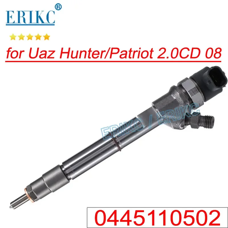 

0445110502 Diesel Injection Spare Parts 0445 110 502 Fuel Injector 0 445 110 502 for Uaz Hunter/Patriot 2.0CD 08 3M3-51432