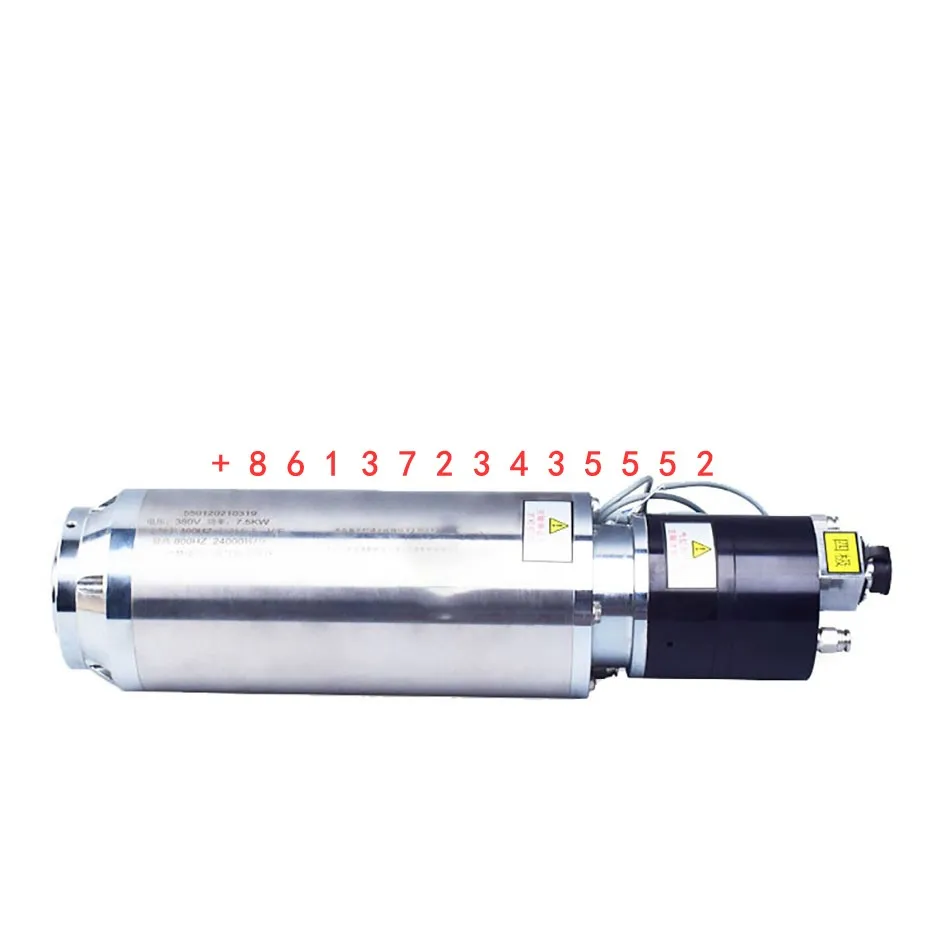 BT30 5.5KW Automatic Tool change Spindle Pneumatic Water Cooling Spindle Motor ATC 220V 380V For Engraving Milling Metal