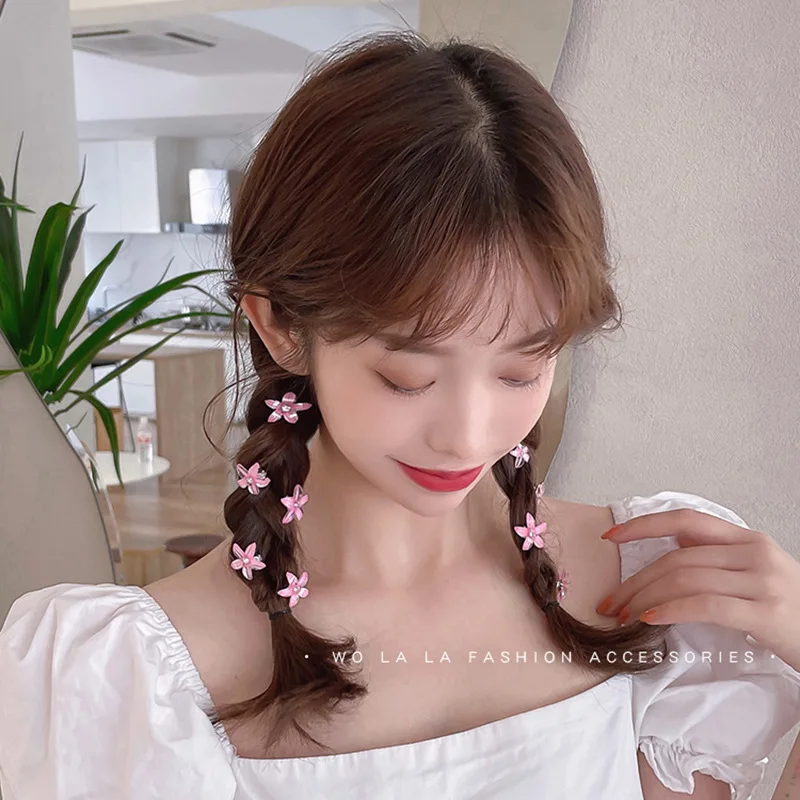 AWAYTR-مخلب الشعر البلاستيكي الصغير للفتيات والنساء ، مشبك الشعر ، دبوس الشعر المشبك ، الملحقات الكورية