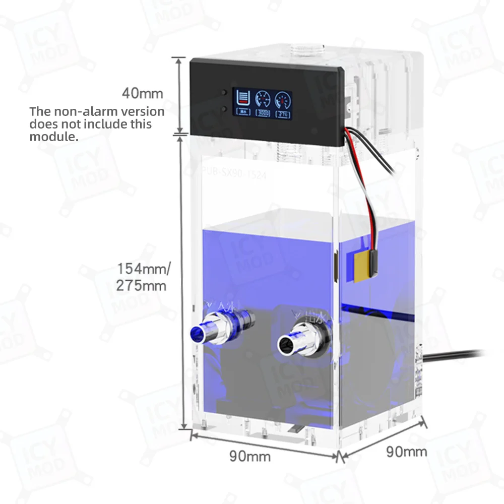 FREEZEMOD pompa serbatoio 1.6L capacità testa 9 metri portata 1000 PUB-SX90 serbatoio acqua cubo integrato antischiuma ascensore