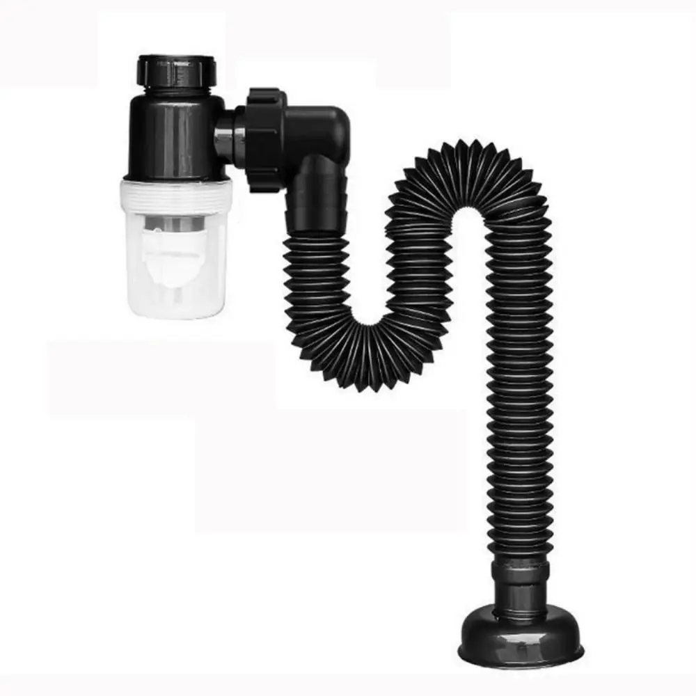 Bathroom Plumbing Home Washbasin Pipeline Sink Deodorant Strainer Sink Hose Drain Sewer Pipe