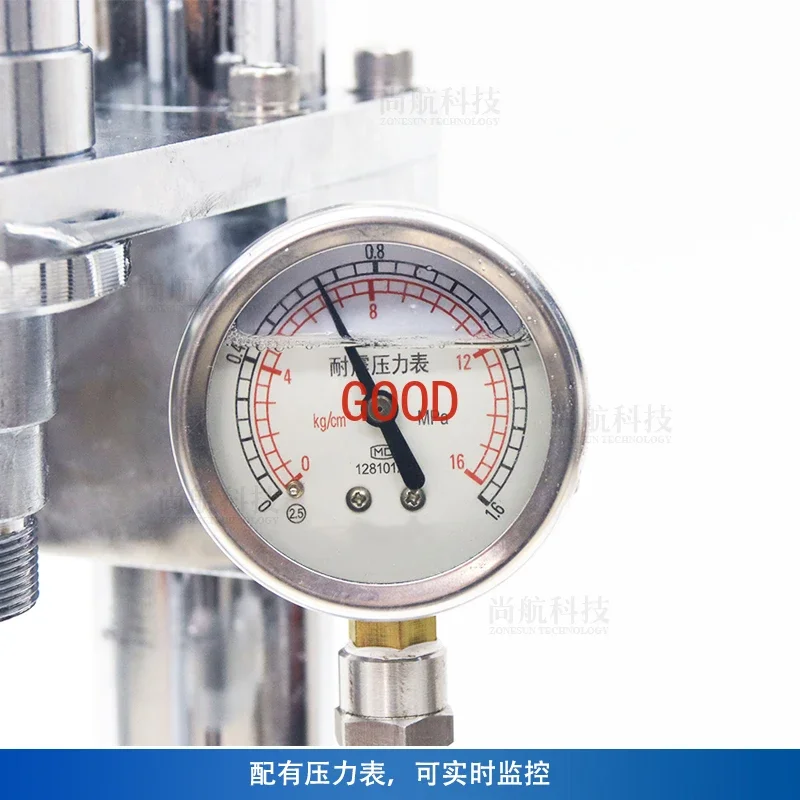 Manual Aerosol Tank Inflator Aluminum Hair Gel Moisturizing Spray