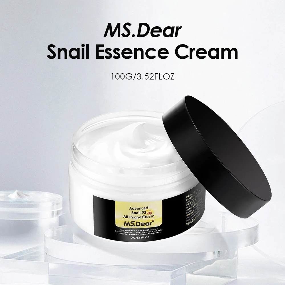 

Snail Collagen Face Cream Moisturizing Lifting Firming Fade Lines Smoothing Nourishing Anti-aging Essence For All Skin Types