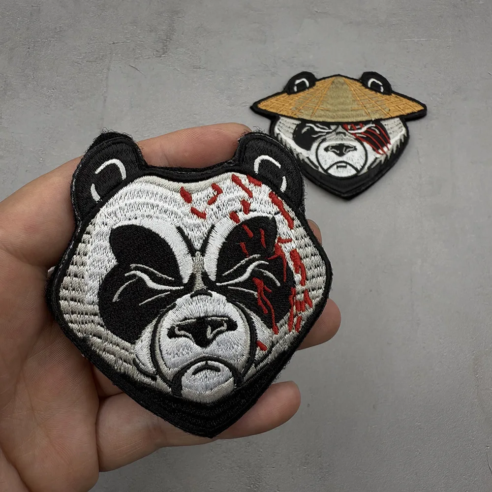 Parche táctico bordado tigre de la selva para mochila MOLLE - imagen 3
