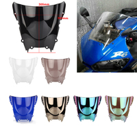 Motorcycle screen Double Bubble Windshield Deflector Protector WindScreen For Yamaha YZF R6 600 1998 1999 2000 2001 2002