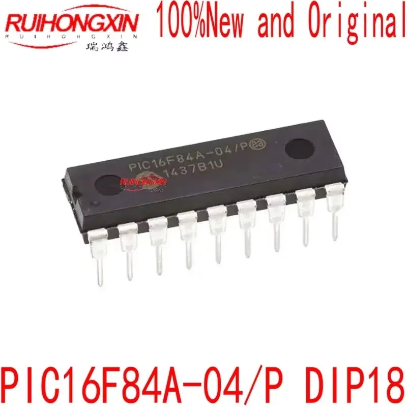 PIC16F84A-04/P PIC16F84A-04I/P plug-in DIP-18 microcontroller brand new in stock