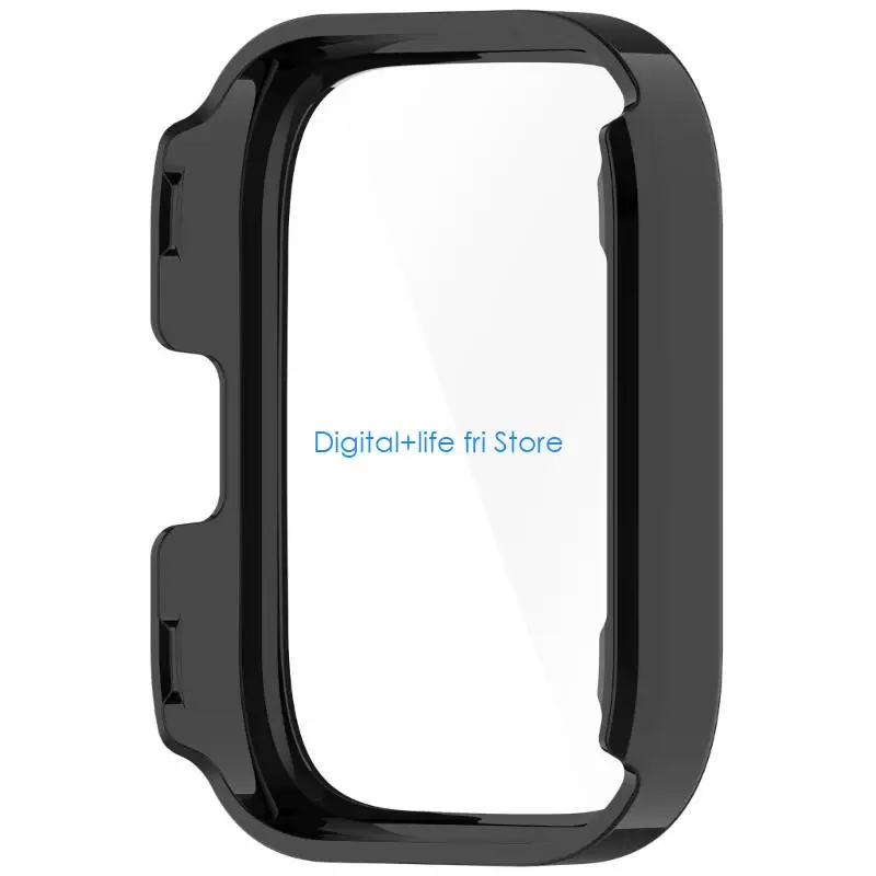 

E06D Screen Protector Case for Bip5 （A2324）Waterproof Hard PC Bumper Protective Cover Antiscratch