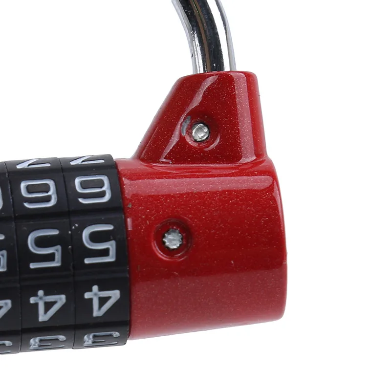 4 Dial Digit Password Lock combinazione valigia bagaglio codice in lega di zinco Password Lock lucchetto palestra lucchetto con codice casa lucchetto con chiave