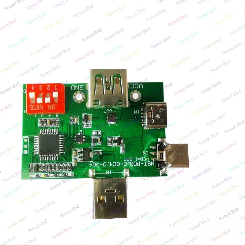 Fast Charging Protocol Tester QC4.0 + PD3.0 + PPS And Other Fast Charging Decoys PD Fast Charging Aging Board