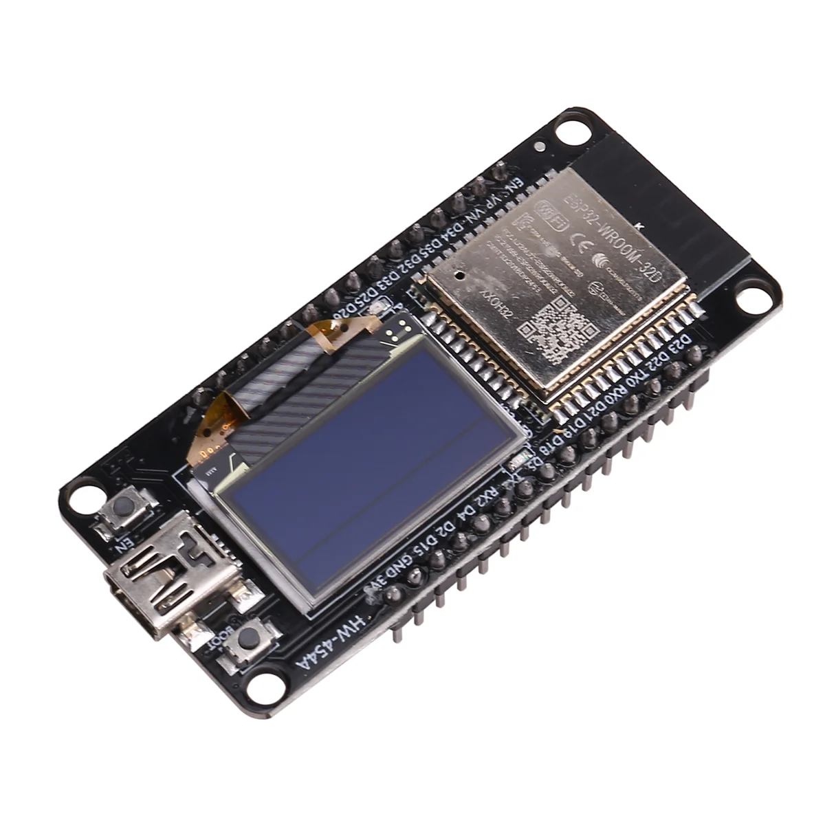 

ESP32 ESP-WROOM-32 Модуль платы разработки WIFI CH340 с OLED-дисплеем 0,96 для ESP32 OLED Mini USB