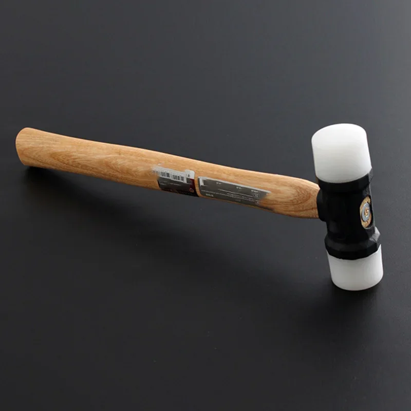 Nylon Mounting Hamme Walnut Handle Manual Hamme Carpentry Professional Hammers Multifunctional Portable Hand Hammers Household