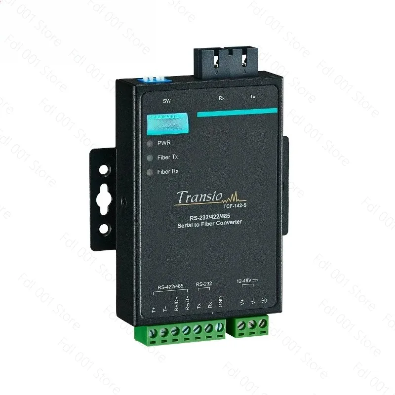 TCF-142-S-SC serial port to fiber transceiver RS232/422/485 to single mode fiber