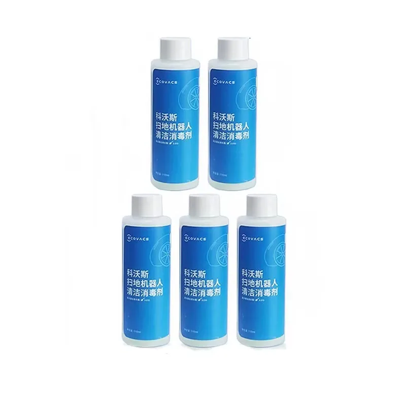 ECOVACS Líquido de limpieza Deebot Liquid T20 N9+T10 OMNI/T10 TURBO/X1 OMNI/X1 TURBO X2/X2 pro T20 Solución de limpieza de pisos fácil