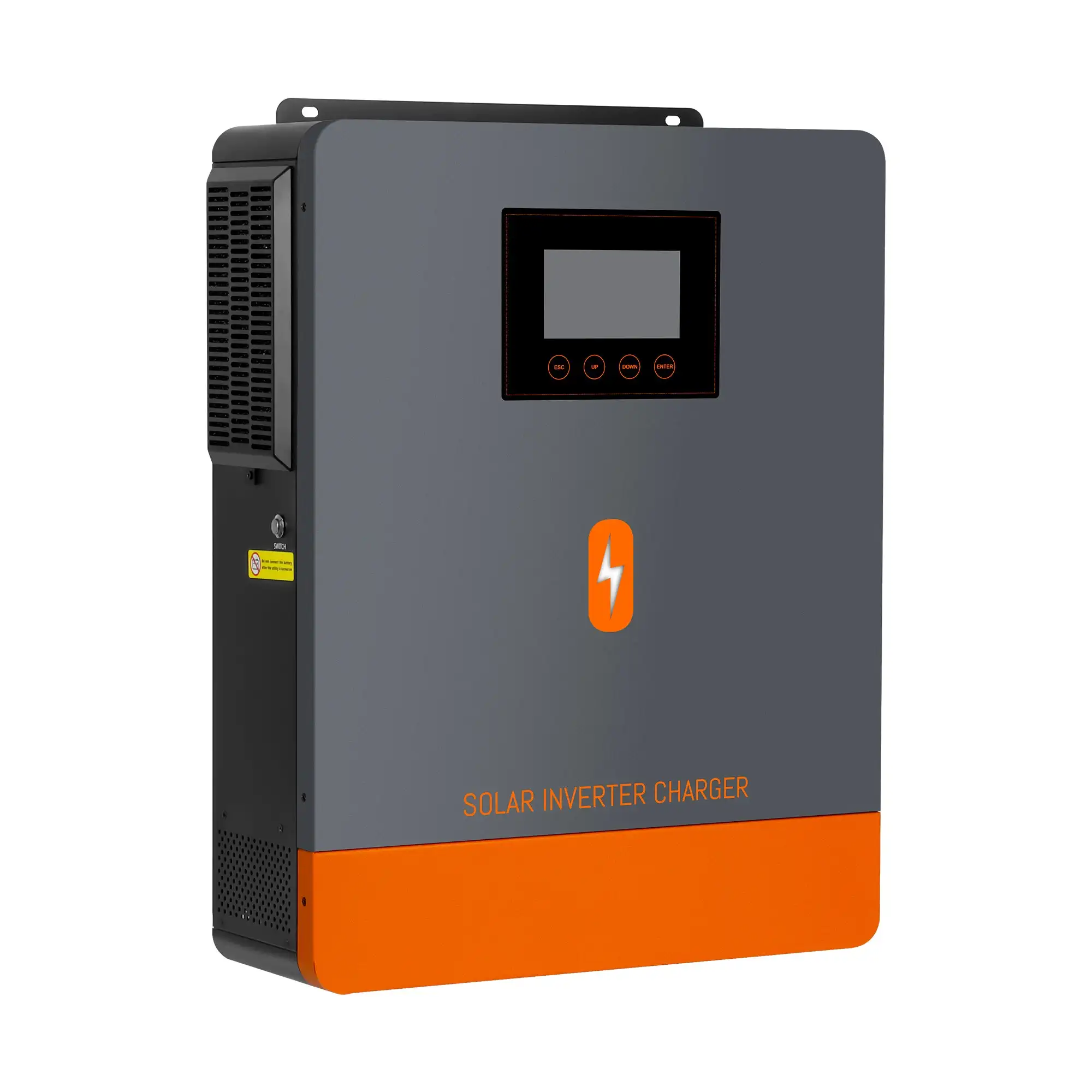 PowMr 13,2KW 230Vac Hybrid-Solarwechselrichter 48V DC Reine Sinuswelle Eingebauter Dualer 8000W MPPT-Solarladeregler für netzunabhängige Heimsolaranlagen EU-Lagerbestand