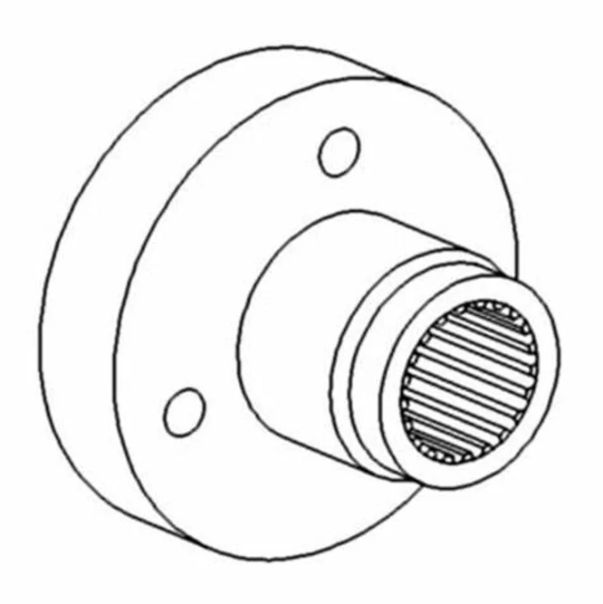 Replacement Agricultural Spare Parts For Case IH Hub 196482C3 For Harvesters