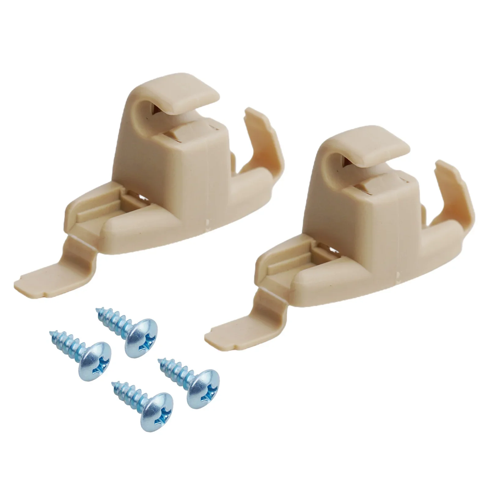 2pc Sun Visor Clip Clip Holder Bracket Mount Sun Visor Clip For BMW 3 5 7 Series E46 E38 E39 E53 Replace Car Accessories