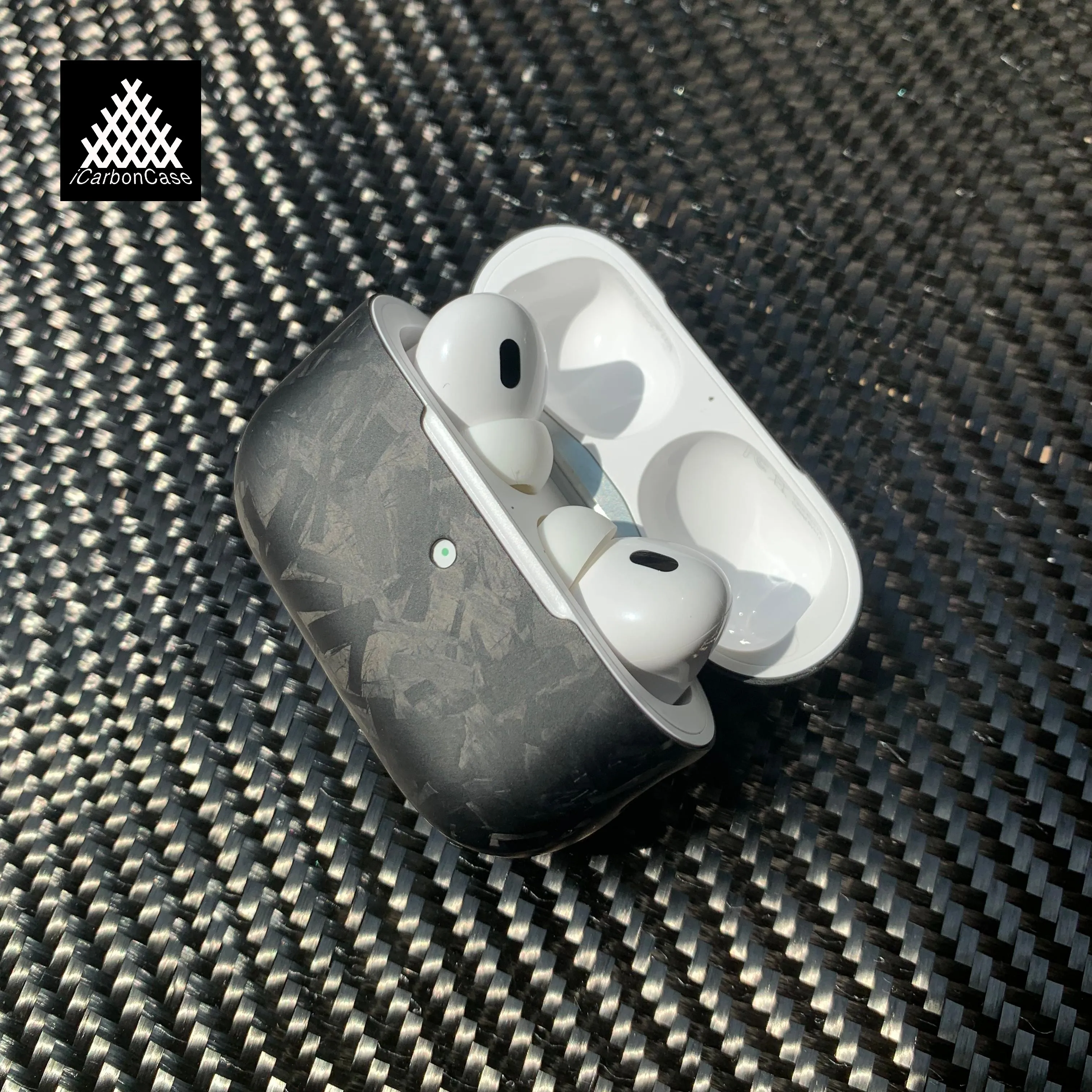 حافظة من ألياف الكربون غير اللامعة لهاتف Apple AirPods Pro 3 2 1 Airpods 3 4 Gen غطاء حماية خفيف لسماعات Airpod Pro2