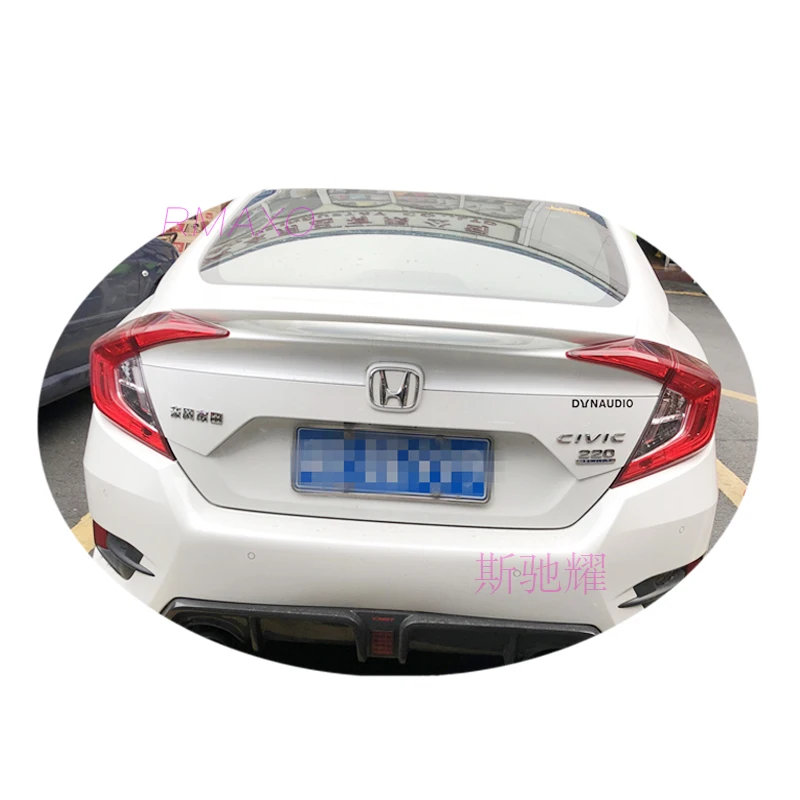 

Спойлер заднего крыла для HONDA civic 2016-2018 Civic MC из высококачественного АБС-пластика