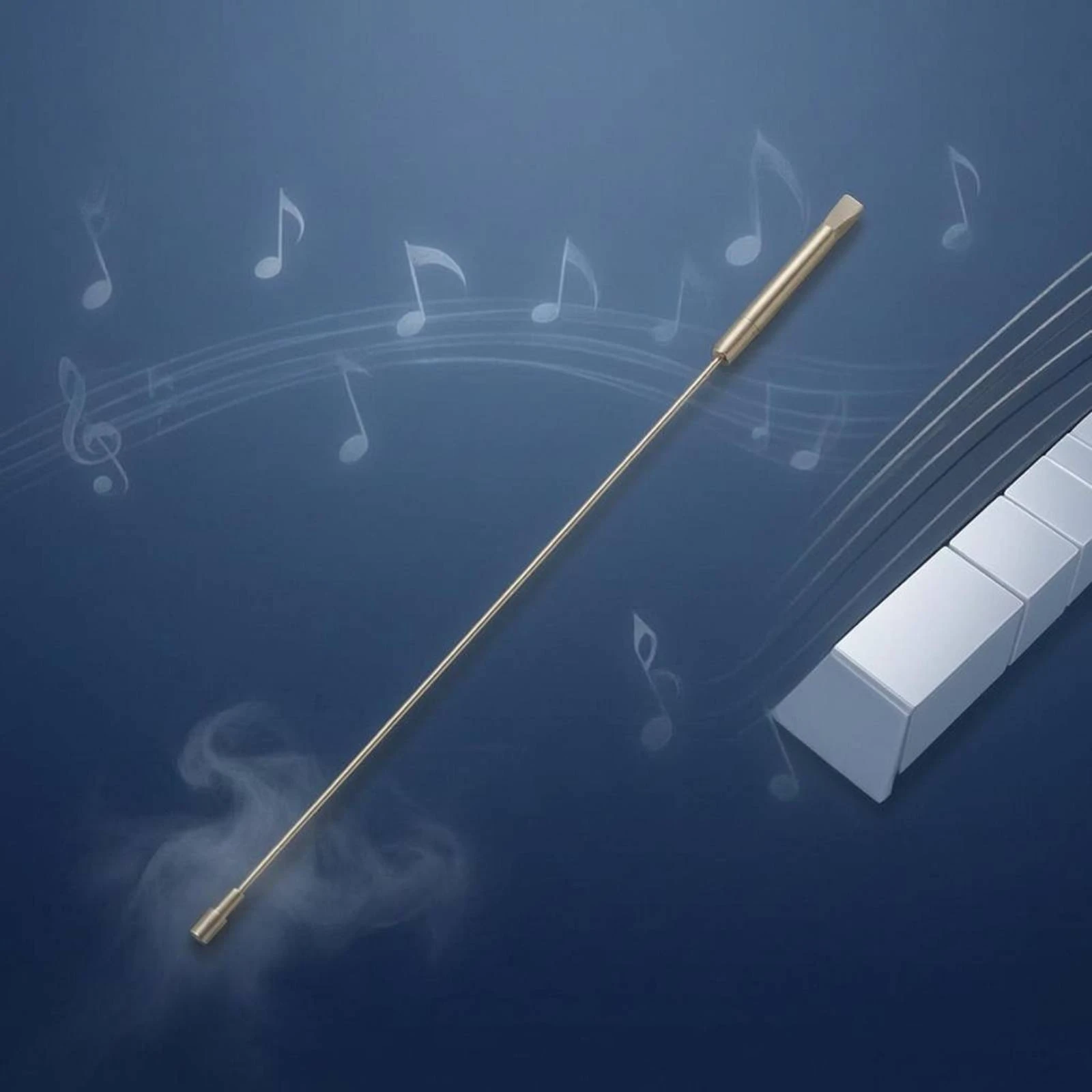 Piano Tuning Wrench Slender Shaft Piano Tuning Key String Tuner Straight Handle Compact