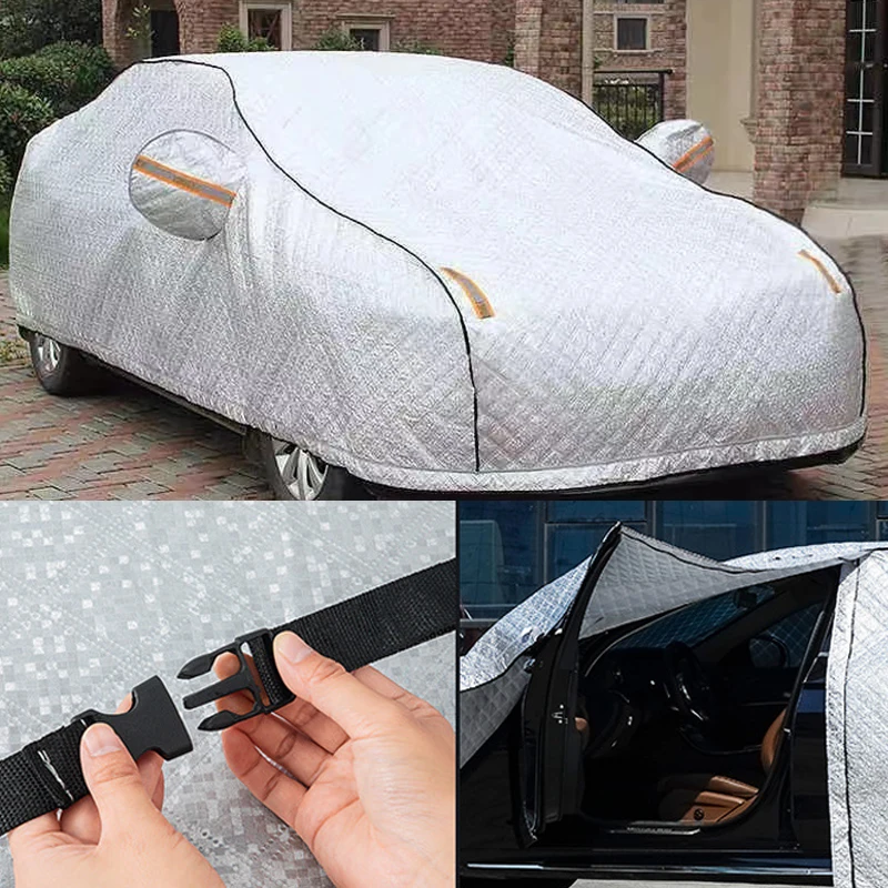 

Waterproof Car Cover Outdoor Sun Shade Full Covers Sunshade Dustproof Sun Shield UV Car Covers Protection Cover Car Products