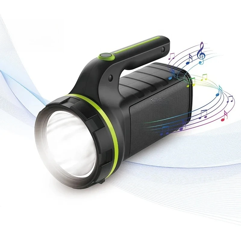 Rechargeable Portable Emergency Light Emitting Diode with Flashlight and AM/FM Radio