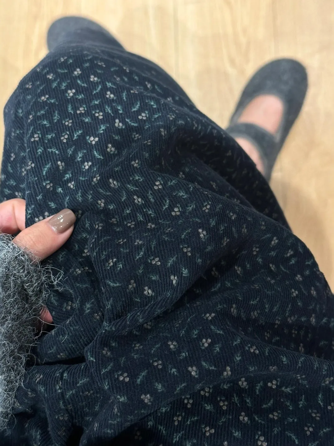 

Женская юбка-миди больших размеров трапециевидной формы с дизайном в горошек, скрывающая бедра, грушевидные длинные юбки для похудения для повседневной носки