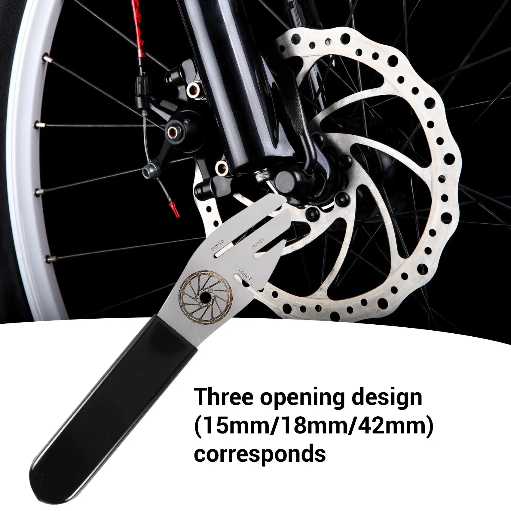 

Ключ для коррекции дискового тормоза велосипеда, инструмент для выравнивания тормозного ротора с колодками дискового тормоза, инструмент для MTB шоссейного велосипеда