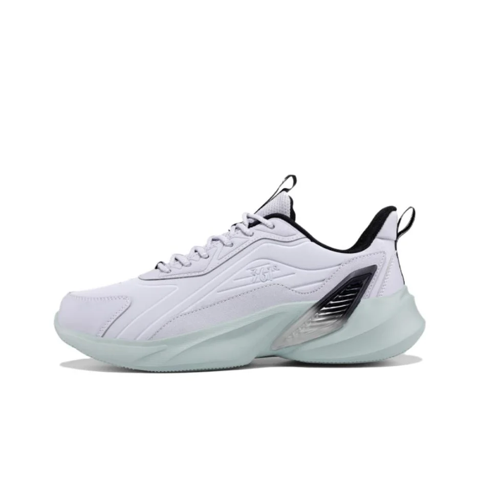 361 Slip Resistant Abrasion Resistant Low top Running Shoes Men's Gray Green 672512228F-2
