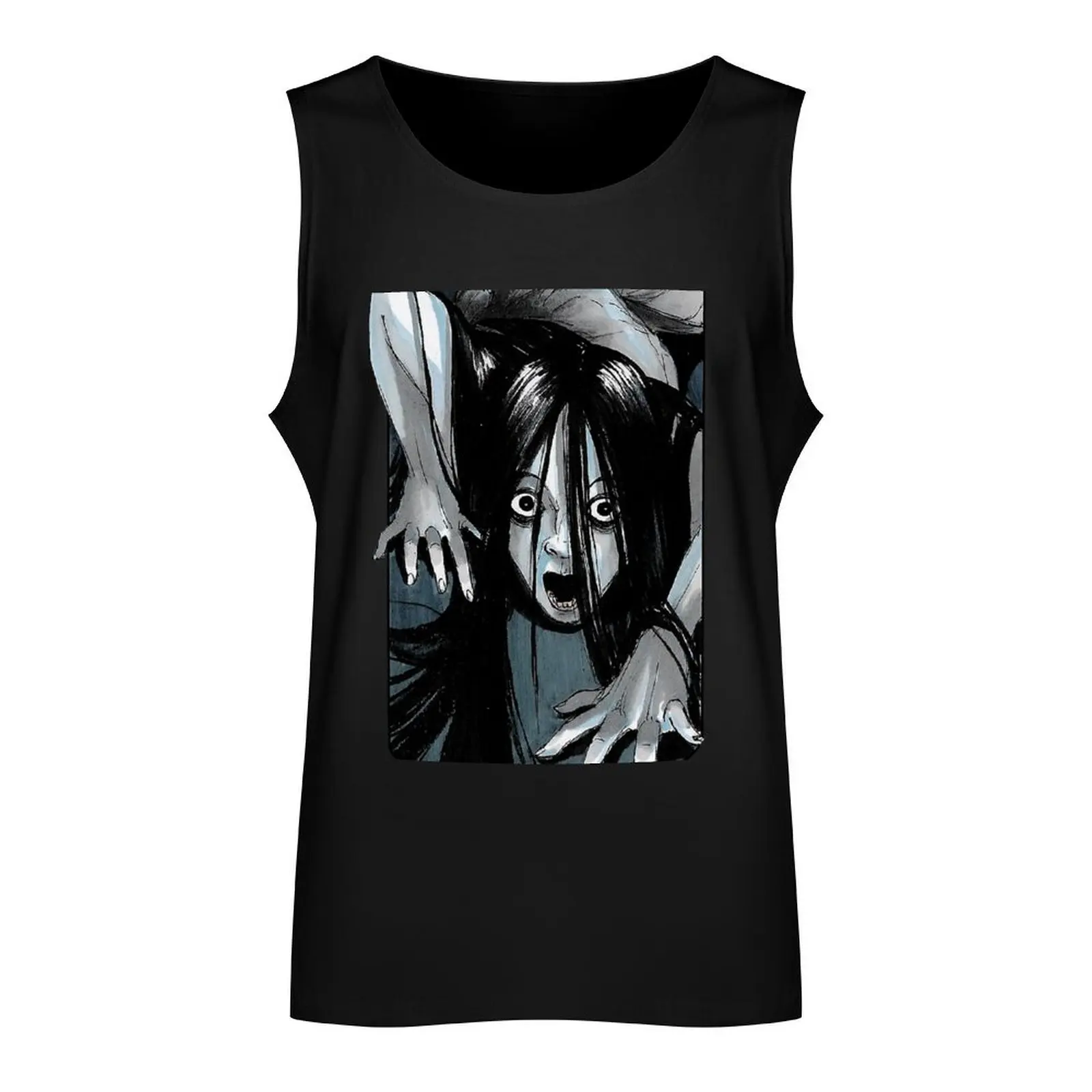 Villain Clans - Kayako Saeki Tank Top anime vests for men singlet for men mens clothing