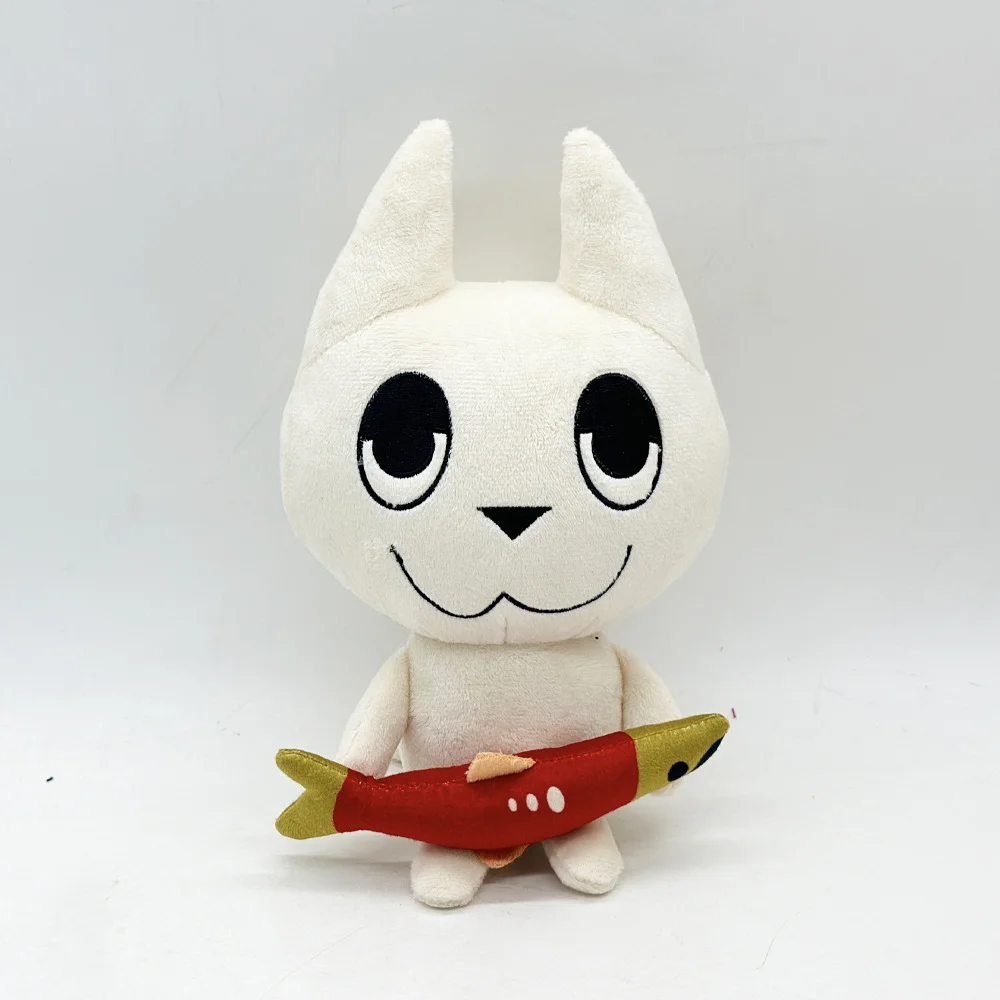 Anime Webfishing Cat Plush Fishing Doll Game Surrounding Cat Plush Pillow Doll Toy For Kid Birthday Gifts