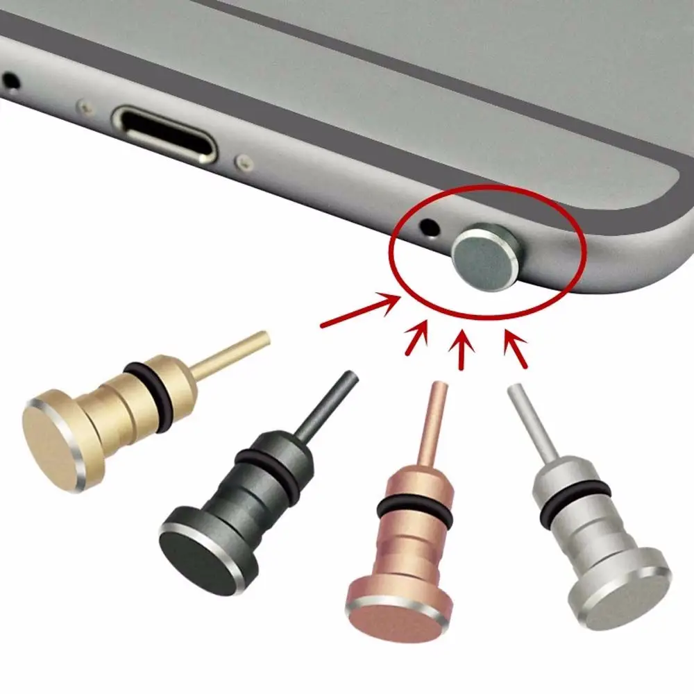 3.5mm Phone AUX Jack Interface Card Pin Earphone Dust Plug Anti Dust Plug Phone Sim Card Pin Tool Earphone Headset Jack Plug