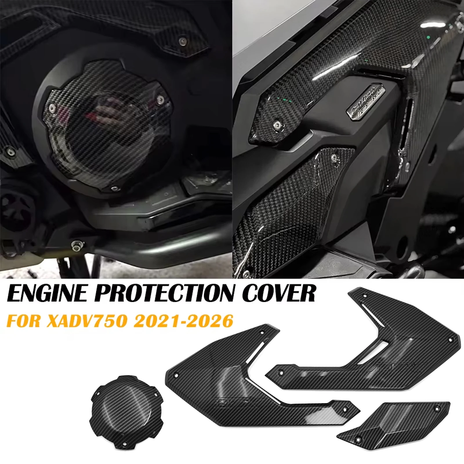 

For Honda XADV750 2021-2026 x-adv 750 Engine Cover Stator Guard Side Cowl Panel Motorcycles Accessories Frame Cover Cowl Fairing