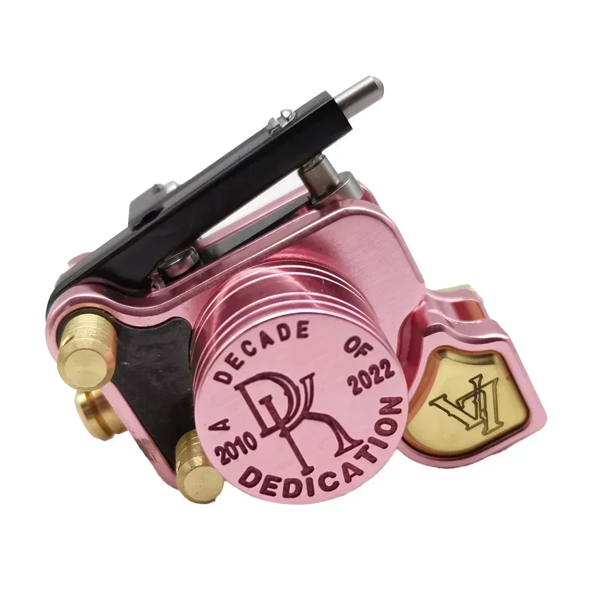 Machine à tatouer rotative DK V7, pistolet à moteur sans noyau, moteur sans noyau japonais, Shader et Liner, noir, gris et or, trois couleurs