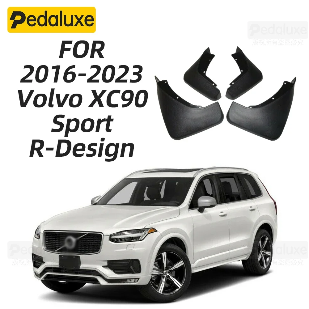 Genuine OEM Splash Guards Mud Flap Fit FOR 2016-2023 Volvo XC90 Sport R-Design