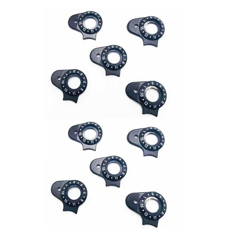 10pcs/Lot Plastic Channel Number Ring For Motorola GP3188 GP3688 EP450 CP200 CP140 CP040 EP450S etc. Radio Accessories