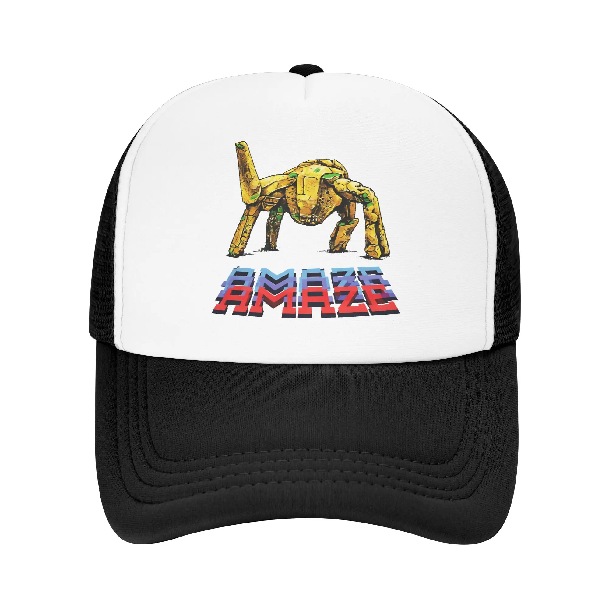 Project Hail Mary Rockys Amaze Trucker Hat Men Retro Hats Worker Cap Fishing Hat Breathable Polyester Mesh Baseball Caps Summer