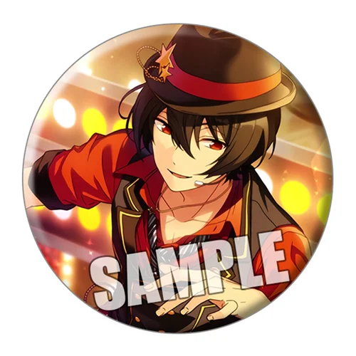 Broche de insignia de Anime Ritsu Sakuma, juego de muñecas, Pin de Cosplay, botón de juguete para accesorios, regalo, 58mm