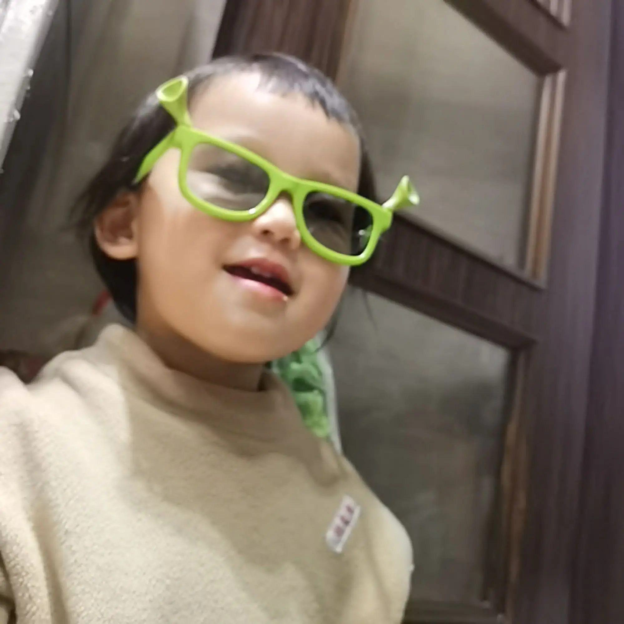 Lunettes 3D Shrek de dessin animé pour enfants et adultes, accessoires de olympiques de jouets fantaisie, accessoire de fête, adorable, roi