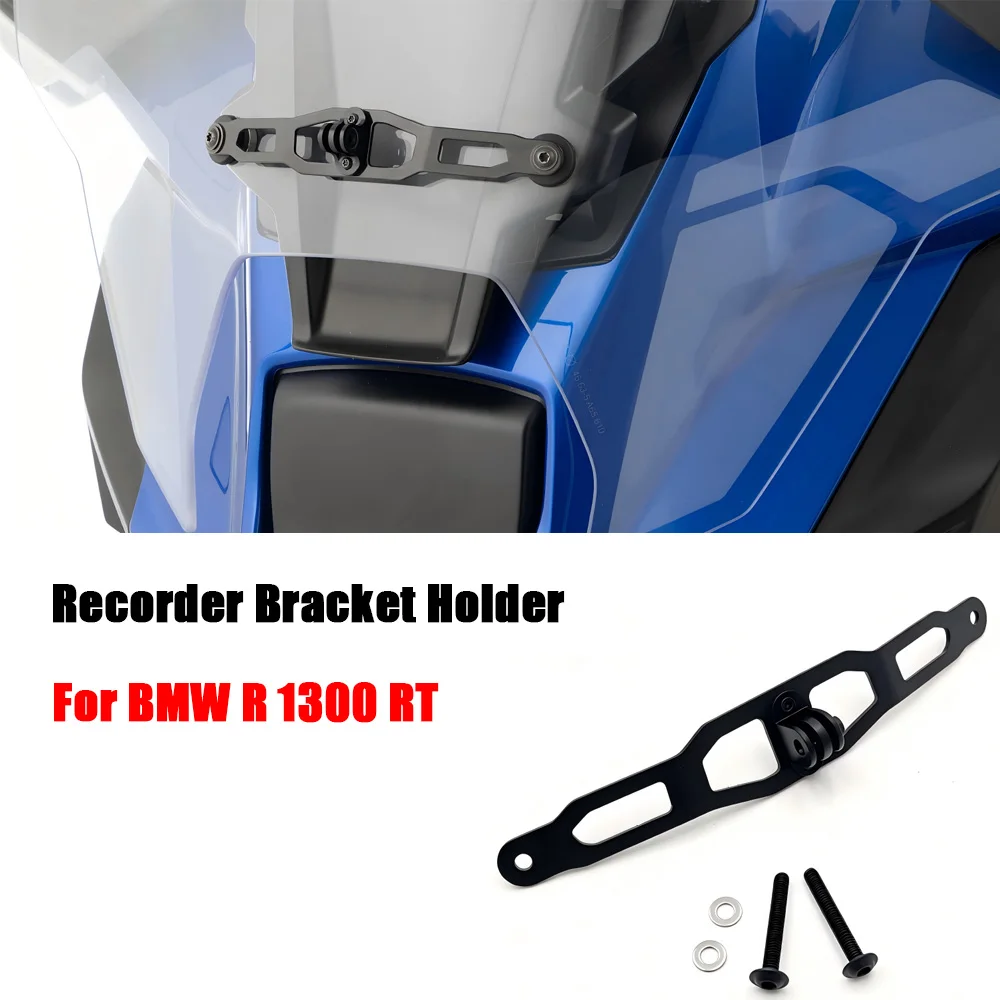 R 1300 RT Motorcycle Windscreen Recorder Bracket Holder For BMW R1300RT R 1300RT Camera Support For GoPro/Insta360/GoPro Hero