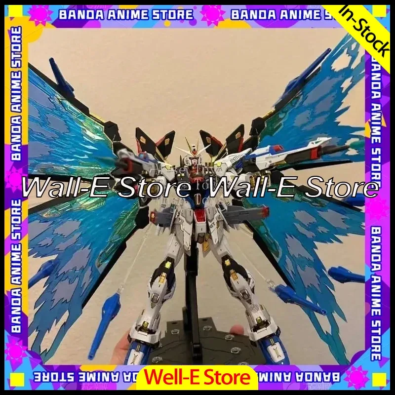 В наличии MGEX STRIKE FREEDOM Модель Чанлун 1/100, сборная модель-меха, игрушка из ПВХ, SEED DESTINY, Золотая легенда