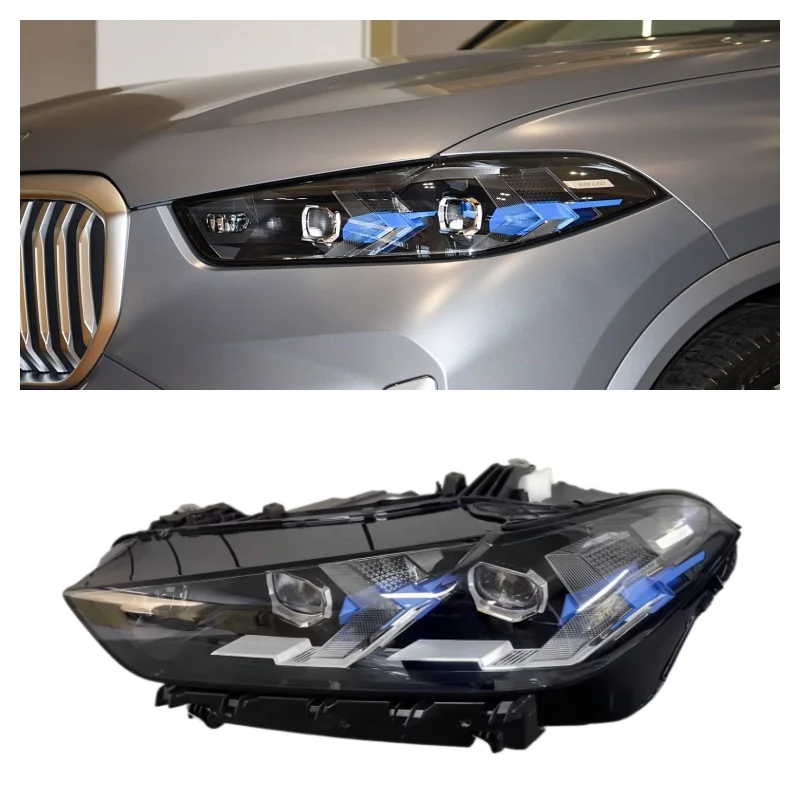 

High Quality Car Headlamp for 2023-2025 ‘BMW X5 X6 G18 G05 G06 LCI X5M X6M F96 Adaptive ’Laser Headlight LED Light Plug and Play