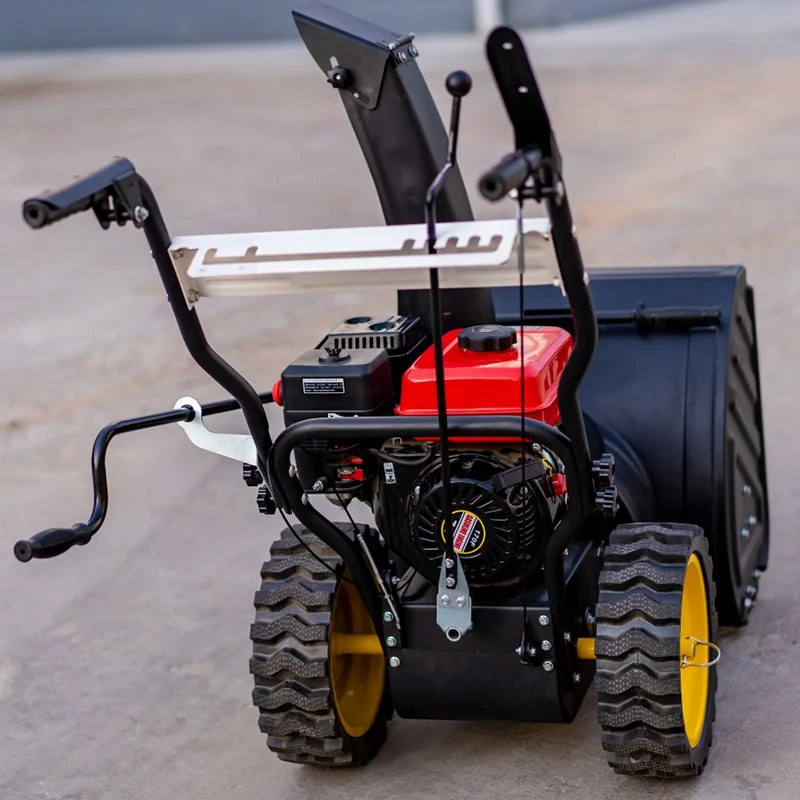 Small Hand Push Snowplow Snow Machine Economy Snow Blower for Sale