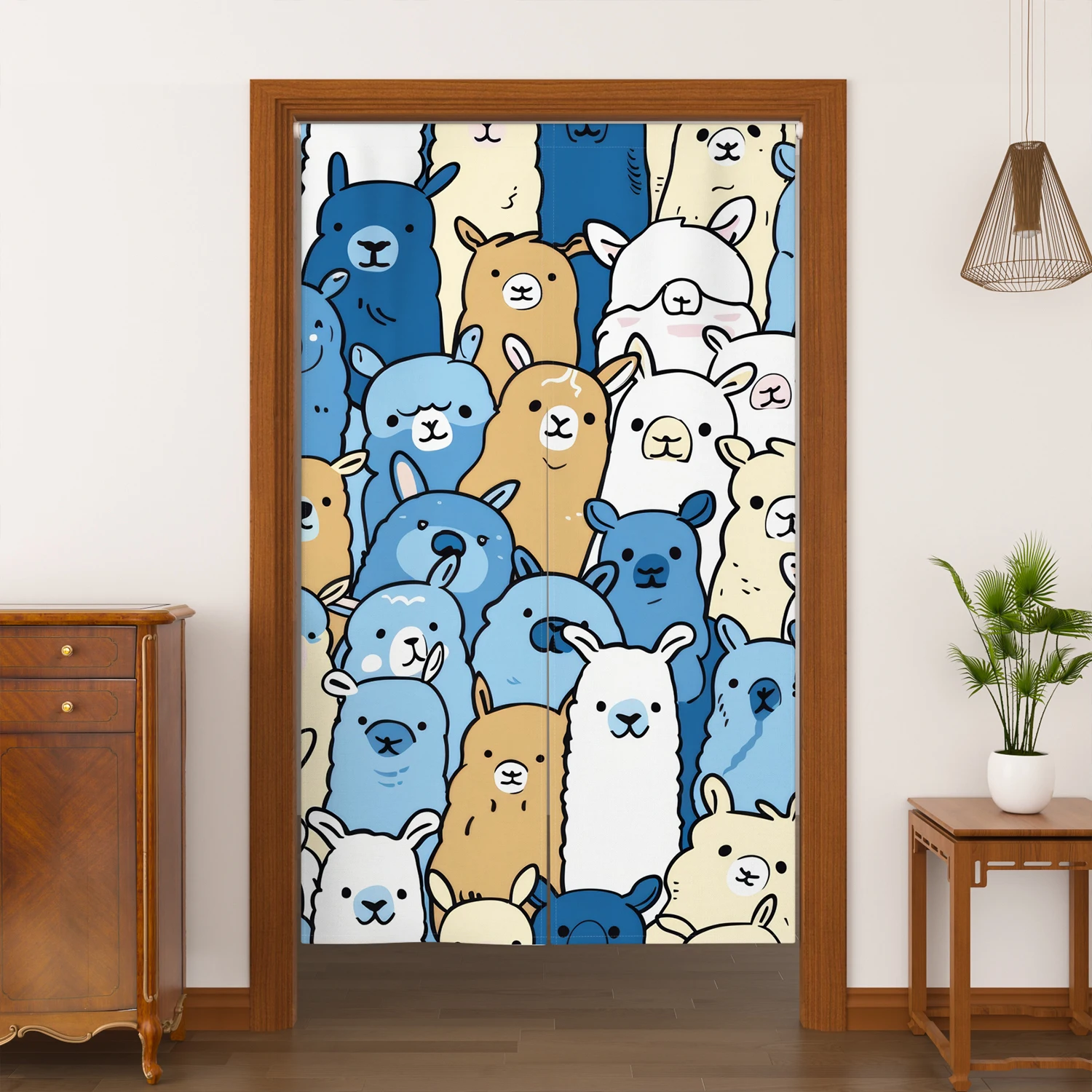 Schöne Katze japanische Noren – Noren Curtain Doorway Bewertung und Preis