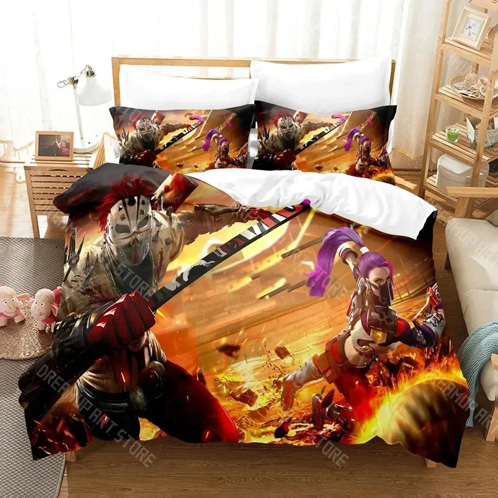 2026 3D Print Free Fire Game Battlegrounds Bedding Set Boys Girls Twin Queen Size Duvet Cover Pillowcase Bed Kids Adult Home