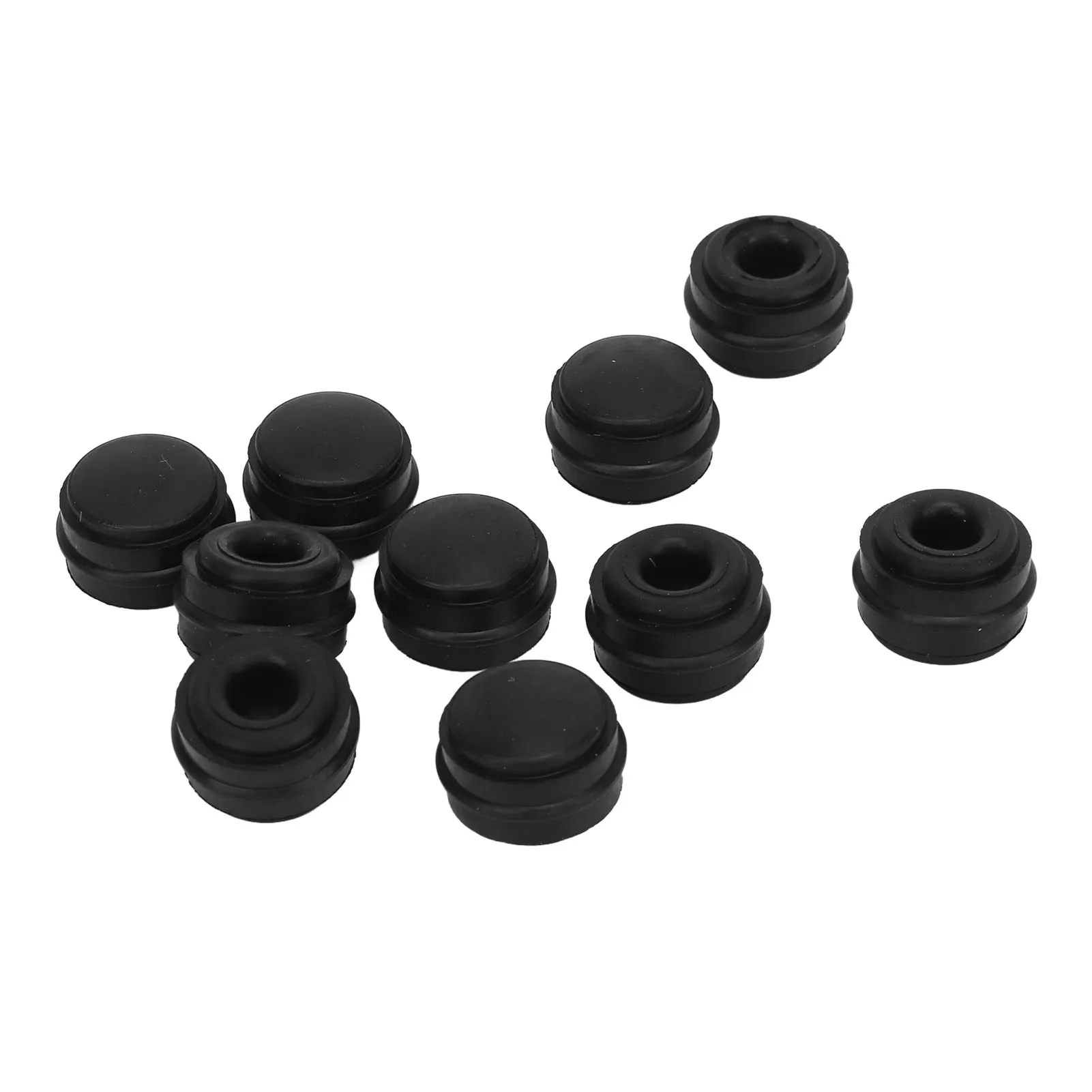 10Pcs Rubber Brake Bleeder Screw Cap 222101 Protective Bleeder Grease Fitting Cap Nipple Cover for Car Motorcycle