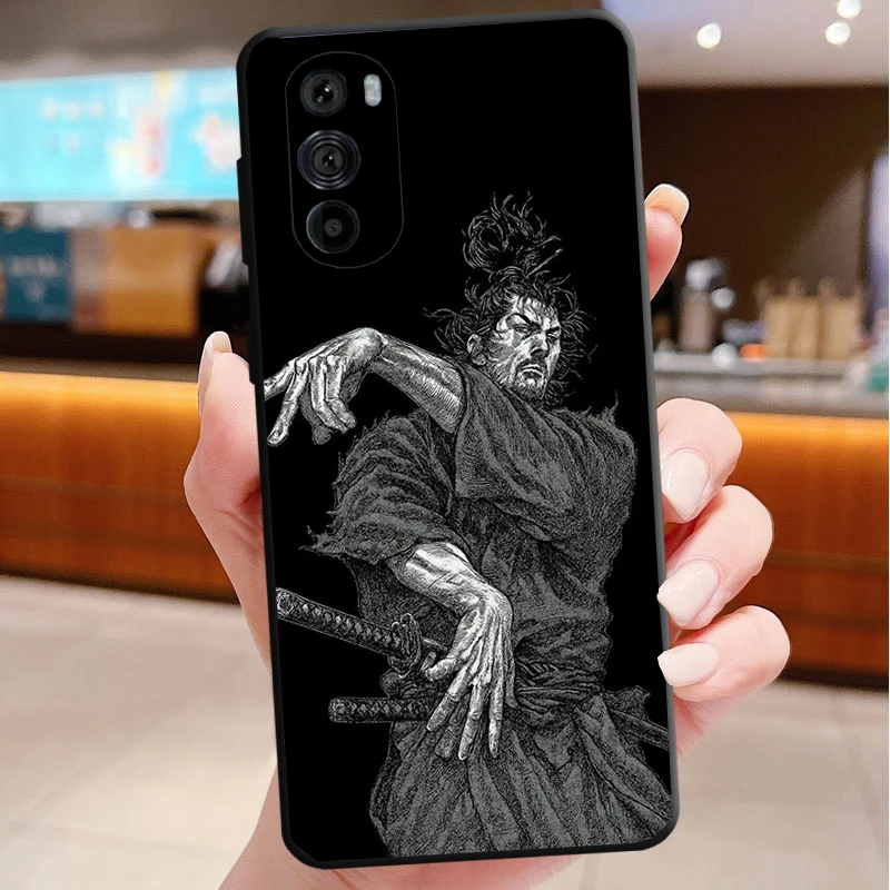 

Phone Case For Motorola Edge 50 40 Pro 60 50 40 30 Ultra Neo Fusion Moto G85 G72 G53 G54 G84 G13 G32 Miyamoto Musashi