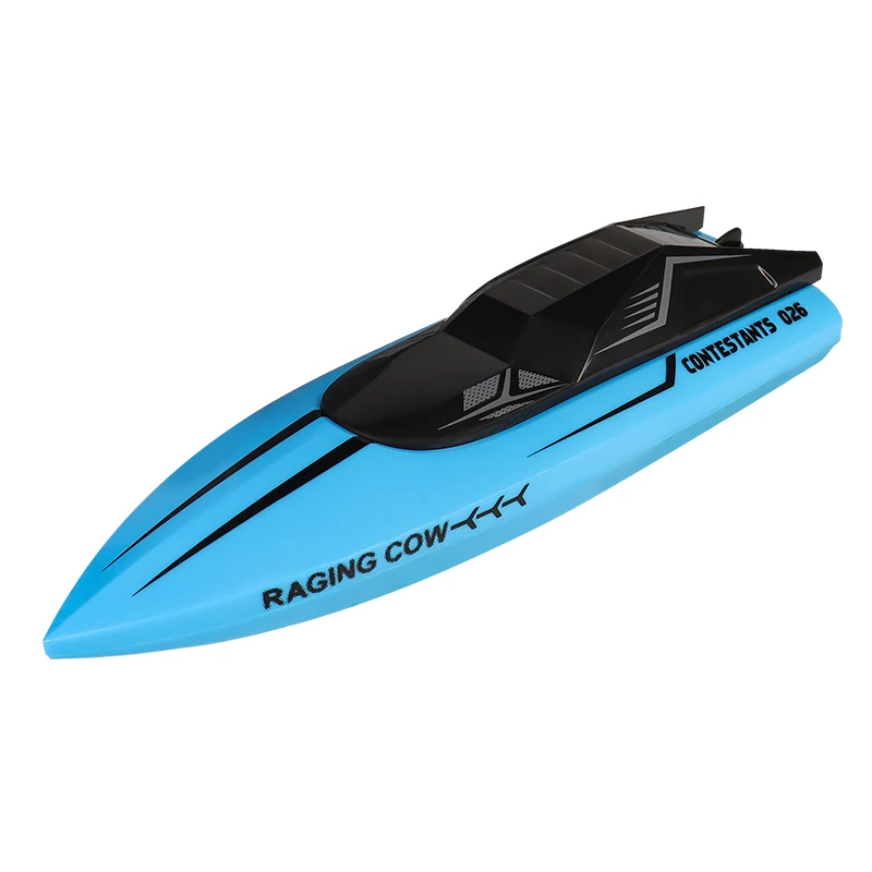 918-2.4GLuminous Colorful High Speed ​​Racing Boat Waterproof Rechargeable Model Electric Radio Remote Control Speedboat Boy Toy