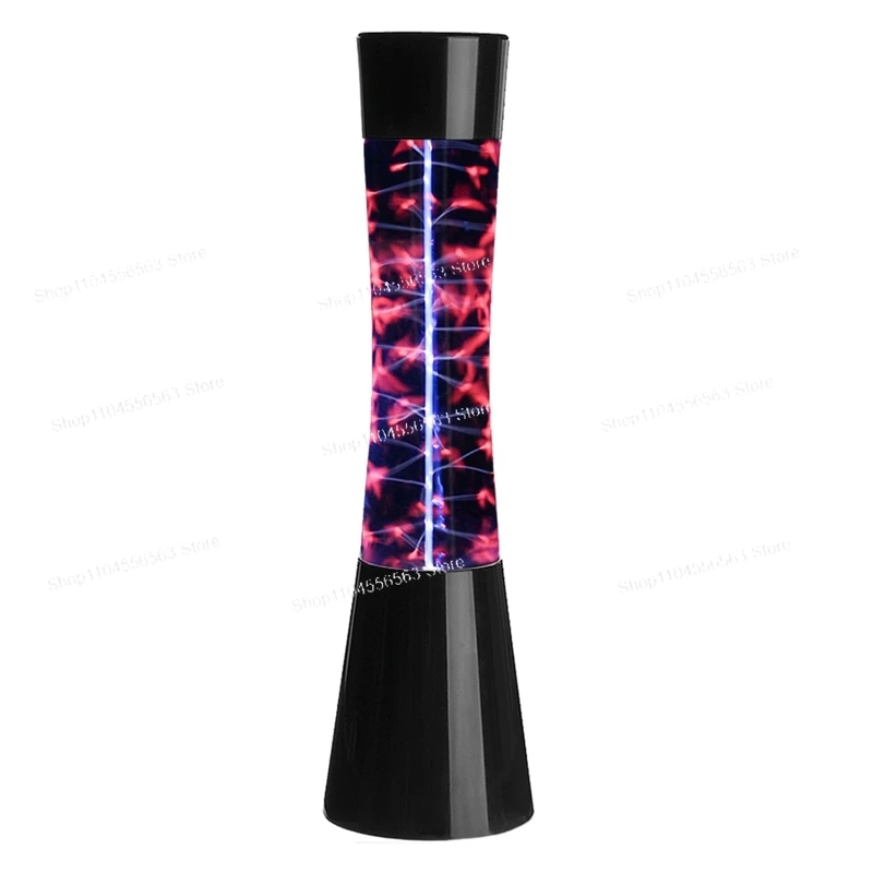 Ball Light Magic Cylindrical Light Electrostatic Sensor Electrostatic Ion Crystal Black Glass, Room Decorative Light