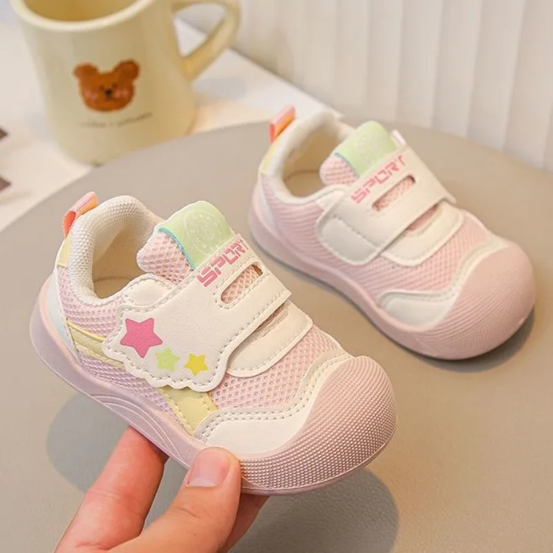 

Baby Toddler Walking Shoes for Girls Boys Soft Sole Non Slip Sneakers for Spring Autumn Infant First Walkers​
