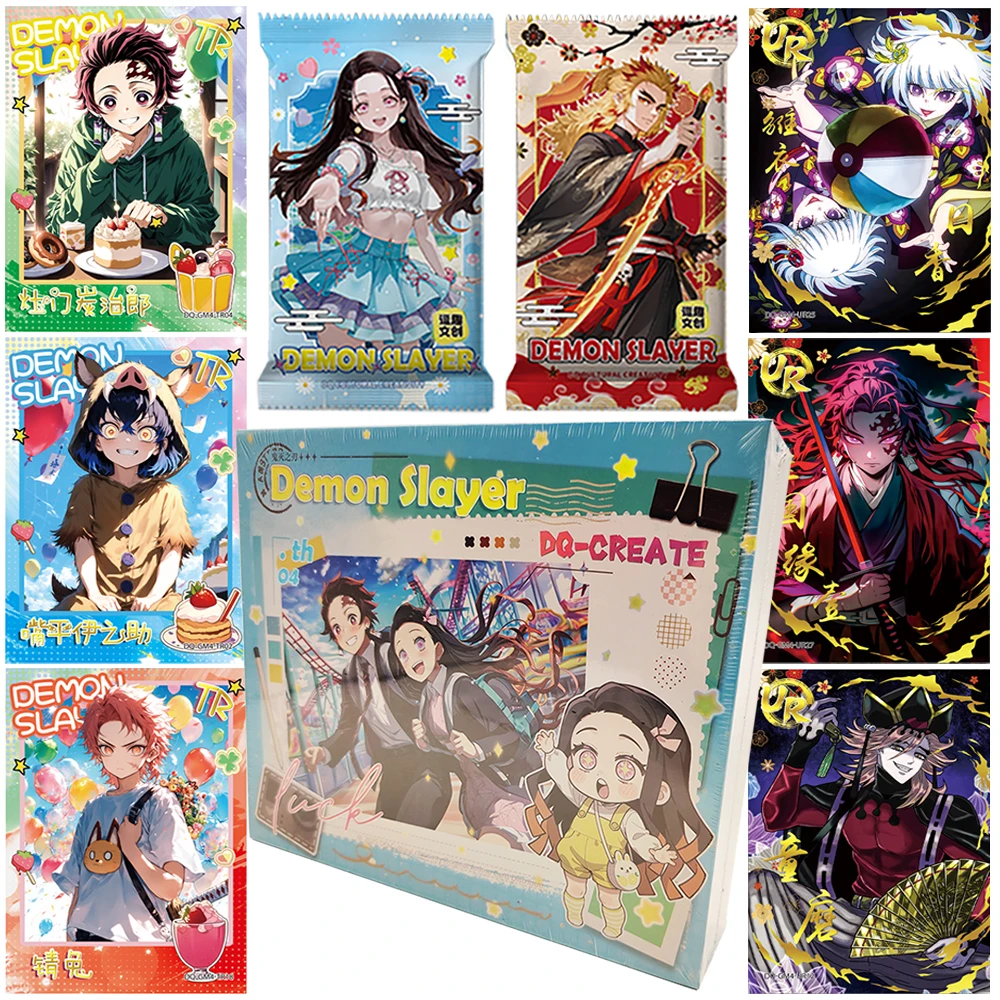 

Demon Slayer Collection Card Hot Blooded Anime Protagonist Creative Pet Series Character Card Encourage Children's Holiday Gifts